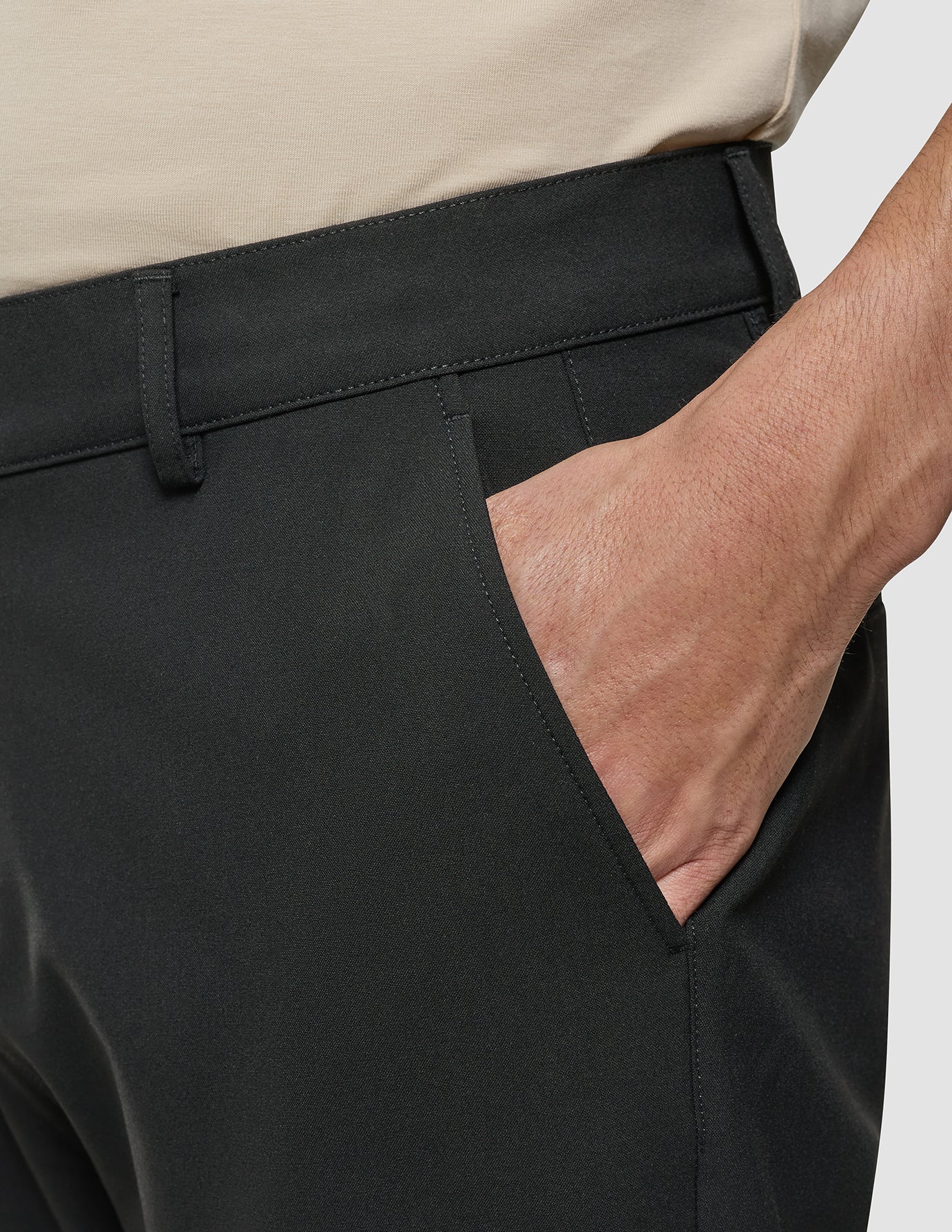 Ease Pants Slim Black